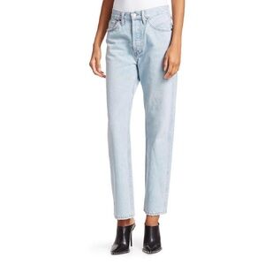 RE/Done Light wash Straight Jean Brand New with Tag